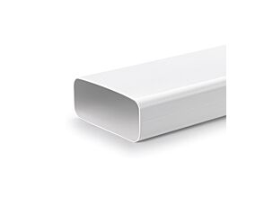 F-VRO 1000 Lüftungsrohr ohne Muffe 222a x 89a mm / Flachkanalrohr / Compair flow (System Ø 150)