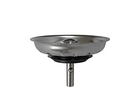 Universal Siebkörbchen für Handbetätigung mit Durchmesser 81 mm, Höhe Stift: 29 mm / Siebkorb / Universalsieb / Ablaufsieb / Ersatzteil